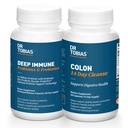 Dr. Tobias Digestive Kickstarter Bundle s Colon 14 Day čiščenje & Deep Imune Probiotics & Prebiotics