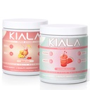 Kiala Nutrition Super Greens, Organic Greens Powder, Spirulina & Klorella Superfood Powder, Sugar & Gluten Free Vegan, Spectra Mešanica, Miami Vice, Watermelon Slush 2 Pack