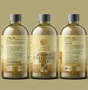 Golden - Pure Atomic Coloidal Gold rešitev za izboljšanje dobrega počutja in duševne jasnosti - Premium Ionic dodatek za naravno zdravje