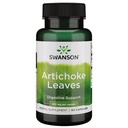 Swanson Artichoke Leaves (Cynara Scolymus) 500 miligramov 60 kapsul