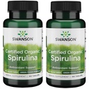 Swanson Certified Organic Spirulina 500 mg 180 tablet (2 pakiranji)