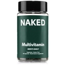 Nagi moški multi – dnevni multivitaminski za moške – A, C, E, Selen, cink, sadje in super zeleni ekstrakti in več za povečanje imunske podpore – Gluten-free in vegetarijanski dnevni vitamini – 60 kapsul