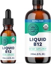 Vimergy Tekoči B12 (30 ml) in Tekoči B12 Ponovno polnjenje (240 ml) – paket