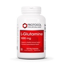 PROTOKOL ZA ŽIVLJENJSKO BILANCE L-glutamin 1000mg - Aminokislina - mišična tkiva, Gut Health Imune Health - 120 Veg Caps