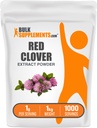 BulkSupplements.com Red Clover Extract Powder - Trifolium Pratense, Red Clover dodatek, Zeliščni dodatki - Gluten Free, 1g na Serving, 1kg (2,2 lbs) (Pack of 1)