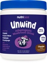 Nutricost Nutrizen PM Unwind Adaptogene gobe pijača (Chocolate Aromed) 30 Servingi - Vključuje Reishi, Levje Mane, Shiitake, Cordyceps