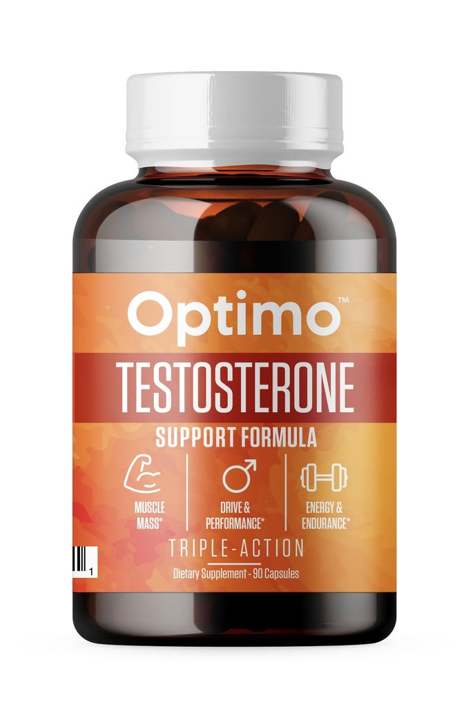Testosteron Booster dodatek za moške in ženske 9 Ključne sestavine Tongkat Ali, Tribulus, Fenugreek, Ashwagandha, Maca, Boron, Cink, VIT D, DAA - 90 kapsul