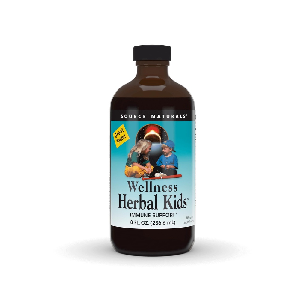 Vir Naturals Wellness Zeliščni otroci, za podporo imunskega sistema* - 8 Fluid oz