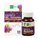 Nano Silymarin - 60 kapsul - Jetrna zdravstvena podpora in stabilizacija jetrnih celic - Nano tehnologija poveča absorpcijo do 99,9%