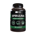 Čiste izvirne sestavine Spirulina (365 kapsul) Ne Magnezij ali riž polnila, vedno čista, laboratorij preverjen