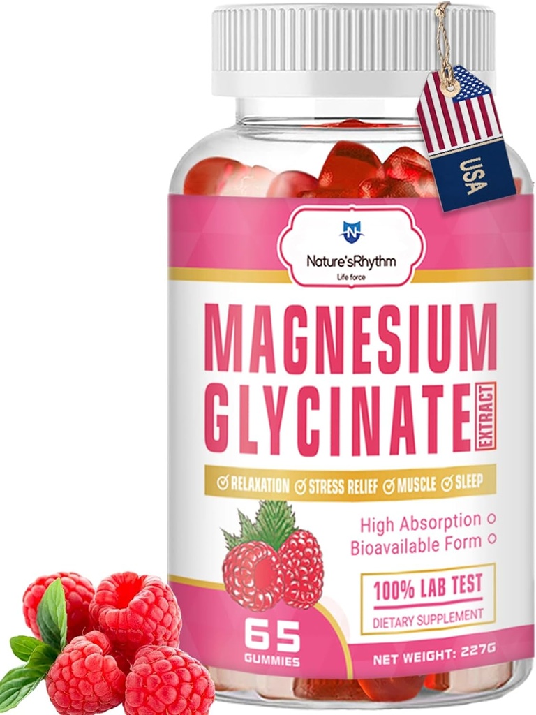 Narava Rhythm Magnezij Gumies 500mg - 65 Ct 