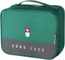 Vreča za prvo pomoč prazna, vodoodporna medic Trauma vrečka, Medicina vrečka za potovanje ,Home pohodništvo Camping Car Office(Velika, Zelena)