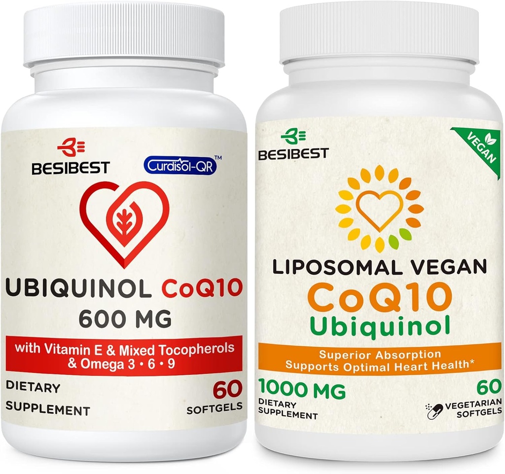 CoQ10 600mg 1 PCS paket s 1000mg liposomski CoQ10 Ubikinol dodatek 1 PCS