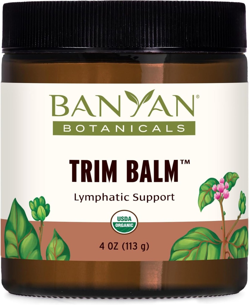 Banyan Botanicals Trim Balm - Certified Organic, 4 oz - Chitrak in Guggulu poveča presnovo