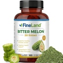 FineLand Bitter Melon 25:1 Izvleček 12.500mg Moč, 10% Bitter Principles, 160 Veganske kapsule, Podpira Digestive Health, Standardiziran in koncentrirani 25X ekstrakt, Non-GMO Made in ZDA