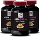Dynamic Energy Flow - MUIRA PUAMA BARK EXTRACT - Rastlinska moč, Daily Energy Boost, Zeliščni pogon Aktivacija, Adventure Gorivo, Balance Lift, Vsak dan podpora, Vital Boost 3 steklenice 180 Kapsule
