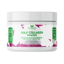 Max Collagen Plus C (30 dnevna zaloga) - Vse naravne kolagen v prahu z Biotin & Bioperine za povečanje proti staranju Hidracija in čvrstost kože - 500mg Vitamin C - Okrepiti kosti in nohti