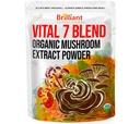 Ellie's Best 7 gob v prahu ekstrakt organska mešanica - Reishi, Lion's Mane, Chaga, Turkey Tail, Cordyceps, Maitake & Shiitake - Double Extracked - Pure No Fillers - 8oz / 228 1g Servings......