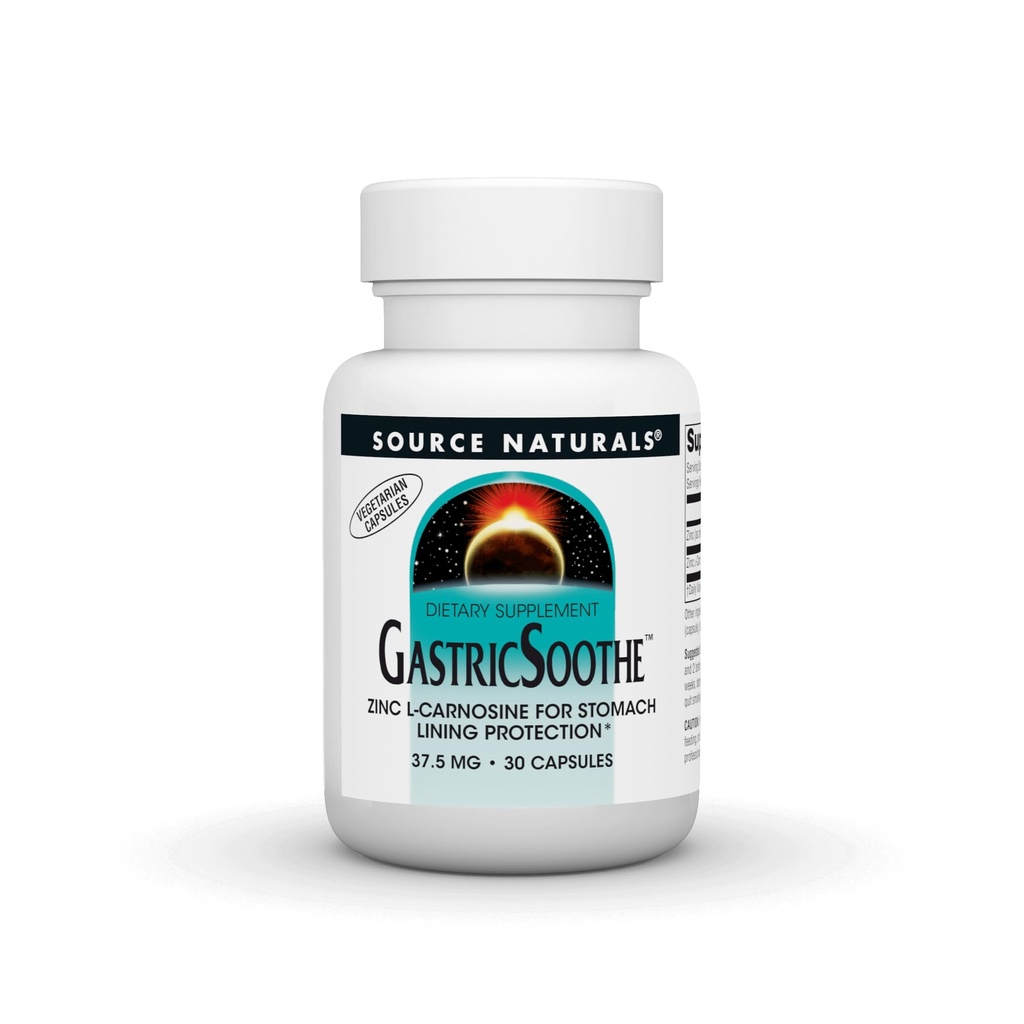 Vir Naturals GastricSoothe Cinkov L-karnozin* - 30 Veggie Caps