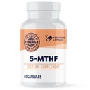 Vimergy 5-MTHF kapsule – 60 Serving (1 kapsula/Serving) 8500mcg L-metilfolat glukozamin in 500 mcg vitamin B12 dodatek –Biorazpoložljiv Folat dodatek za ženske in moške Vegan 5 mthf (60 ct)
