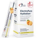 Designs for Health ElectroPure Hydration Packets, Clementine Flavor - Elektroliti v prahu z vitaminom C, magnezij, cink in kalij - s Stevia in Monk Sadno sladilo (14 Packets)