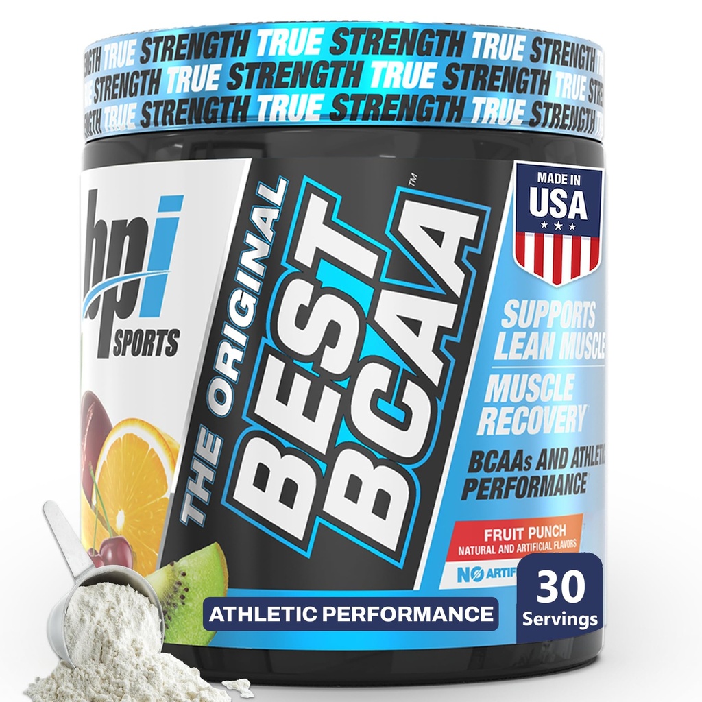 BPI Sports Best BCAA Powder - Podpora za obnovo mišic - razvejane verige aminokislin 
