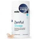 Mida Health® Zenful Sleep 6-in-1 Naravna pomoč za spanje za odrasle brez melatonina 