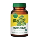 MegaFood Magnezij - Podpira srce in živčni sistem - Magnezij dodatek s fermentiranim magnezijevim glicinatom - Vegan, Gluten-free, Non-GMO in Kosher - Made without 9 Food Alergens - 60 Tabs