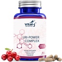 4-IN-1 URI POWER COMPLEX 1350mg - D Mannose, Cranberry, Hibiscus in Dandelion Herb - Seveda očistite Bladder in urinary Tract 60 kapsule – Specializiran pristop za UTI izogibanje