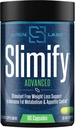 Slimify Advanced Fat Burner za hujšanje - Garcinia Cambogia, Afriški Mango, in zrnje raja - povečanje presnove, zmanjšanje apetita, in povečanje energije - Stim brezplačno (90 kapsul)
