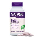 Natrol Beauty Biotin 10.000mcg Vitamini za lepoto, 100 tablet, 100 dnevna dobava