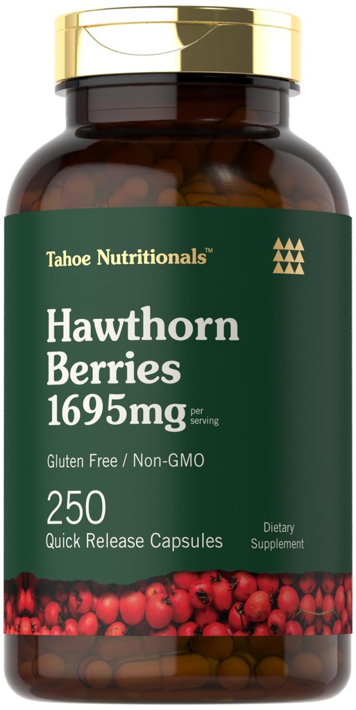 Tahoe Nutritionals Hawthorn Berry Kapsule 