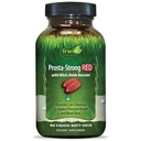 Irwin Naturals Prosta-Strong RED z dušikovimi oksidnimi ojačevalci, Saw Palmetto, Lycopen, Bučno seme in več - Prostata Health Supplements for Men - 80 Tekoči mehki geli