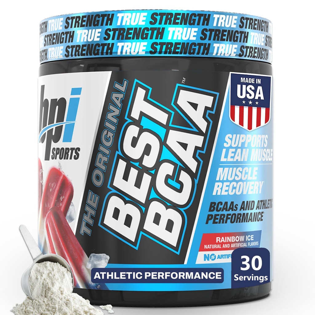 BPI Sports Best BCAA Powder - Podpora za obnovo mišic - razvejane verige aminokislin 