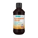 Zdaj dodatki, Liquid Elderberry za otroke z cinkom in Astragalus, Imunska podpora*, 8-Ounce, pakiranje lahko različne