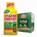 Vitamin Energija B12 11.000% Dodatna moč Energija Shot Mango 24 Pack, 260mg Naravni kofein, B12 & B6, Nootropni fokus, Vitalnost, Zero Sugar, Gluten-free, Vegan, Košir, 1,93 fl oz