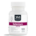365 po celotnem trgu živil, Selen 100mcg, Vegan, 120 tablet