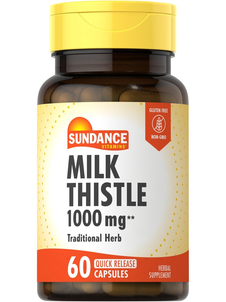 Sundance Milk Thistle 1000mg 