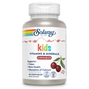 SOLARAY Otroci Vitamini in minerali Popoln multivitamin za otroke Velika črna češnjeva aroma (076280047974) (60 Chews, 30 Serv)