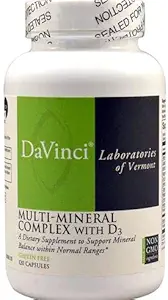 DaVinci Laboratoriji Multi-Mineralni kompleks z D3-120 kapsulami