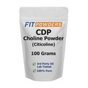 Citicoline prašek, CDP holin prašek Pure z Scoop, Non-GMO, Kognitivni dodatek za spomin in učenje (100 gramov)