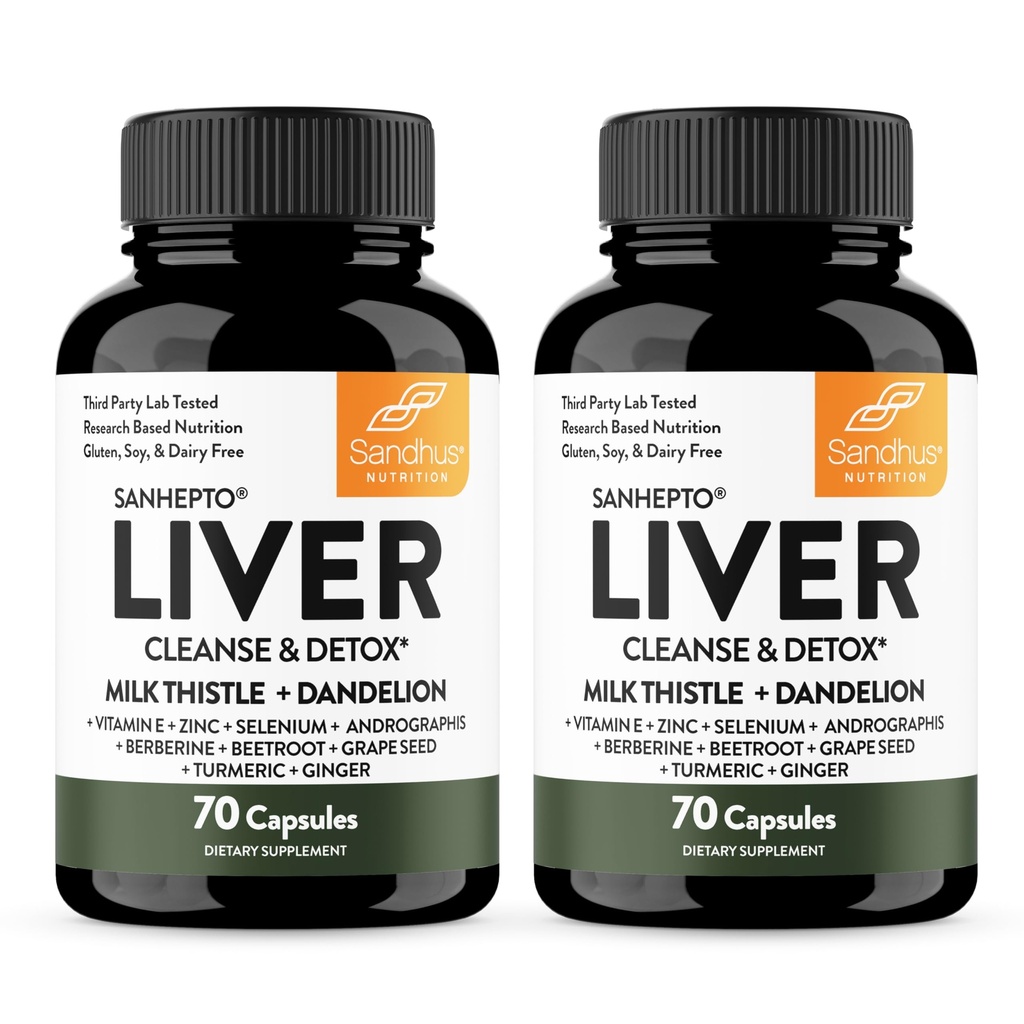 Sandhu's Jetra Cleanse Detox & Repair Support 