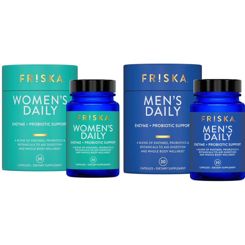 FRISKA Womens and Mens Daily Bundle