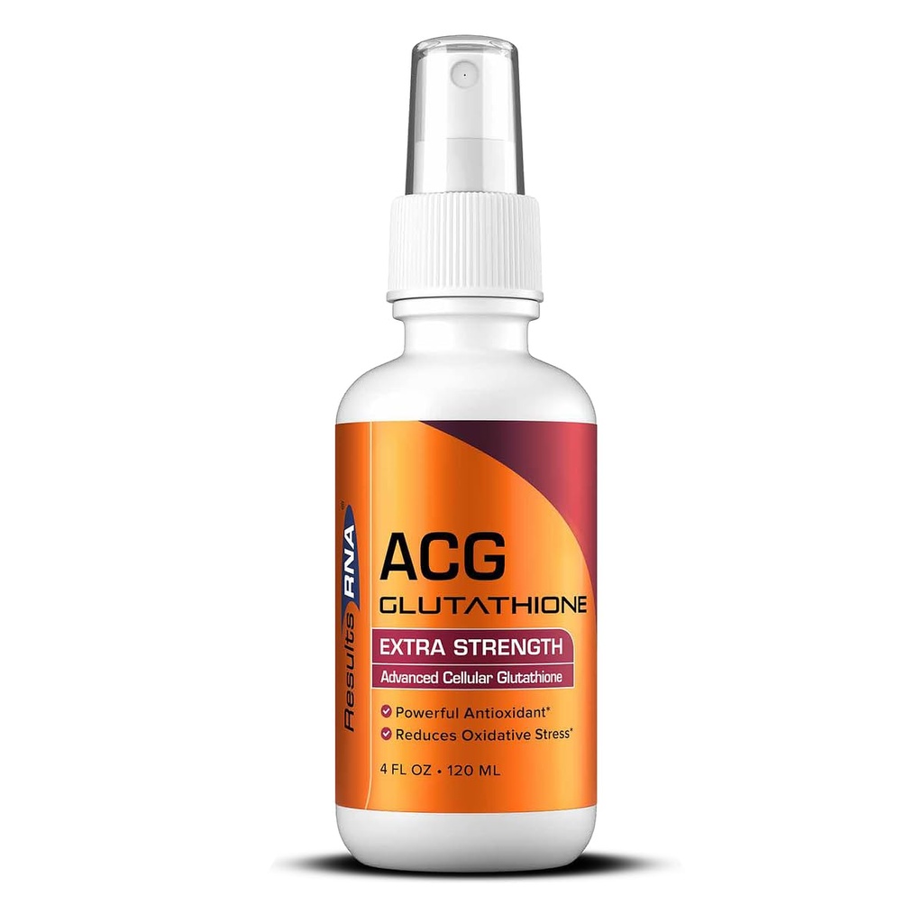 Rezultati RNA - ACG Glutatione Extra Strength Immune Boost – Močni antioksidant in imunogeni boost Formula v velikem destilacijskem pršilu. Priporočeni zdravniki po svetu ( 4 oz )