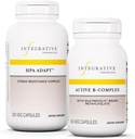 Integrativni terapevtski paket z aktivnim B-kompleksom, 60 kapsul in HPA Adapt, 120 veganskih kapsul - Active B-Complex to support Energy Presnova - HPA Adapt to support Healthy Stress Response
