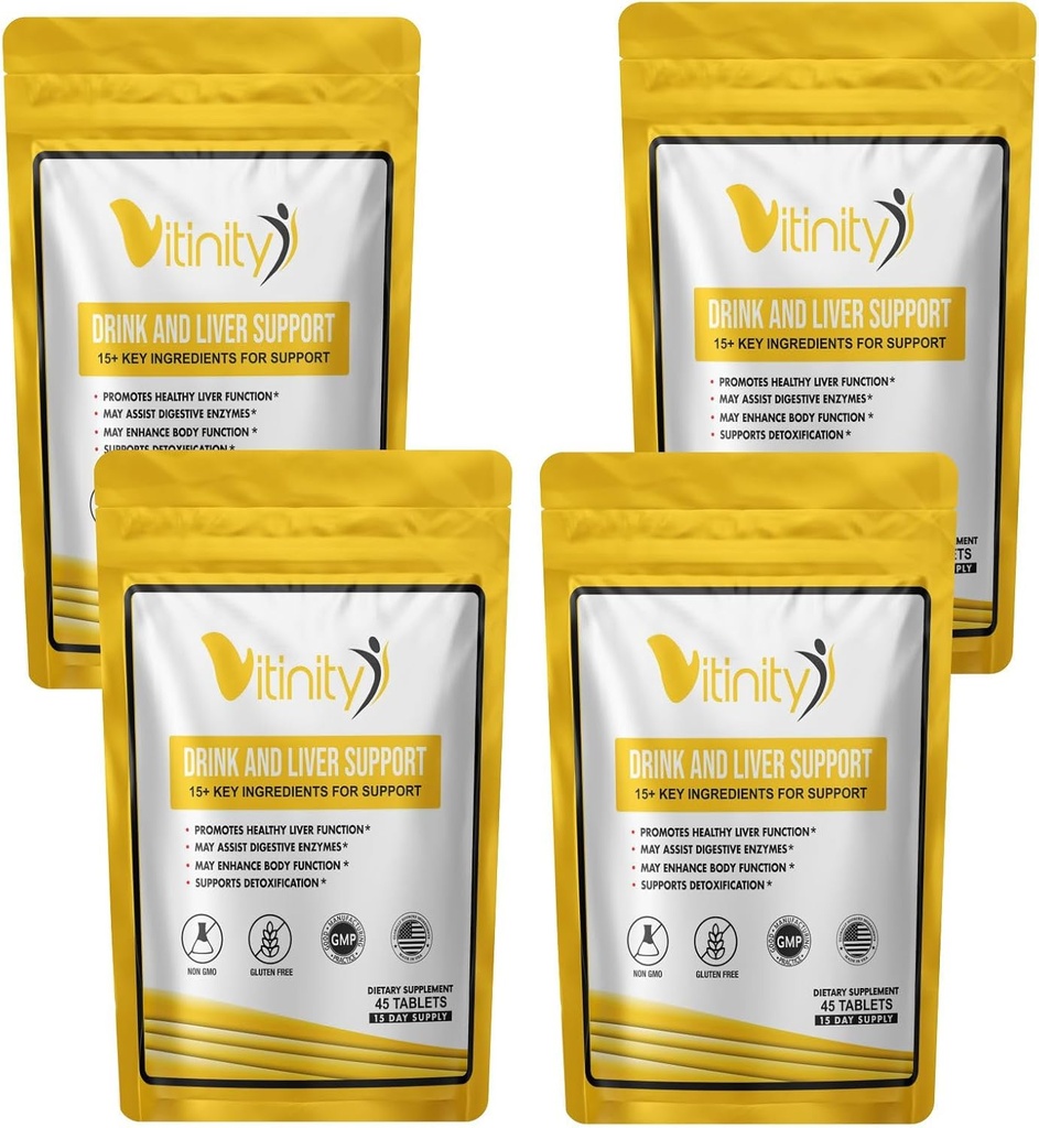 Anti Drink Support Supplement-15+Ključne sestavine za lovsko podporo,Živo zdravje,Kudzu, Mleko Thistle, Sveti Basil,DHM,Vse naravno čiščenje,Zmanjševanje vrednosti,Nutrient Replenisher tablete(60 dni)