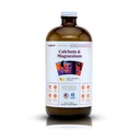 LIKVIDHEALTH kalcij & magnezij odrasli tekoči vitamin dodatek - kosti, sklepi, mišice, povezana podpora tkiva, zdravje srca, esencialna hranila - Izdelano v ZDA, Vegan, Non GSO, No Sugar (32 oz)