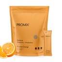 ProMix Nutrition Debloat Prebiotiki in probiotiki z Baobab - bogata z vitaminom C, napihnjenost, imunske podpore - Orange - 30 Servings (Pack of 30)