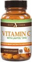 100% naravni vitamin C iz Acerole Cherry z Lavitol DHQ dihidroquercetin Plus 250 mg Citrus Bioflavonoidi - vitamin C, brez sintetične askorbinske kisline in brez dodatkov - 250 mg, 60 kapsul