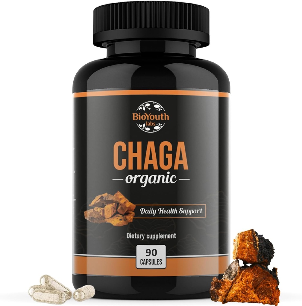 Kapsule Chaga Organski dodatek 